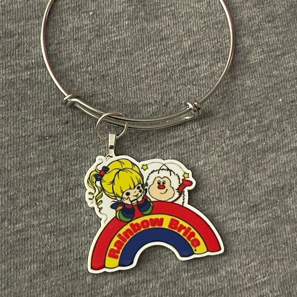 Rainbow Brite Charm Bracelet